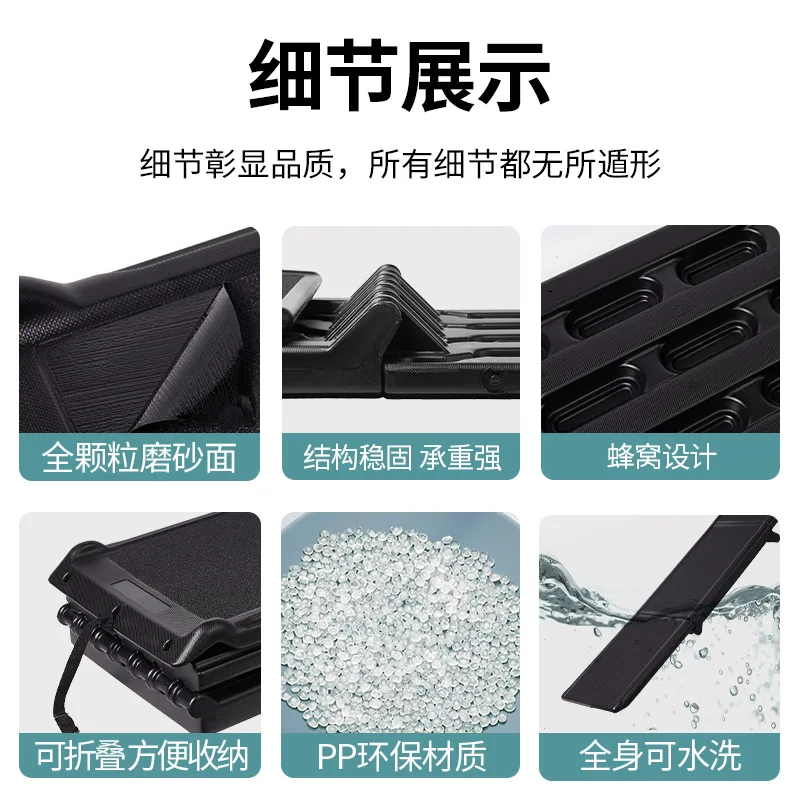 Rampa plegable antideslizante para perros grandes – SUV y furgoneta - imagen 3