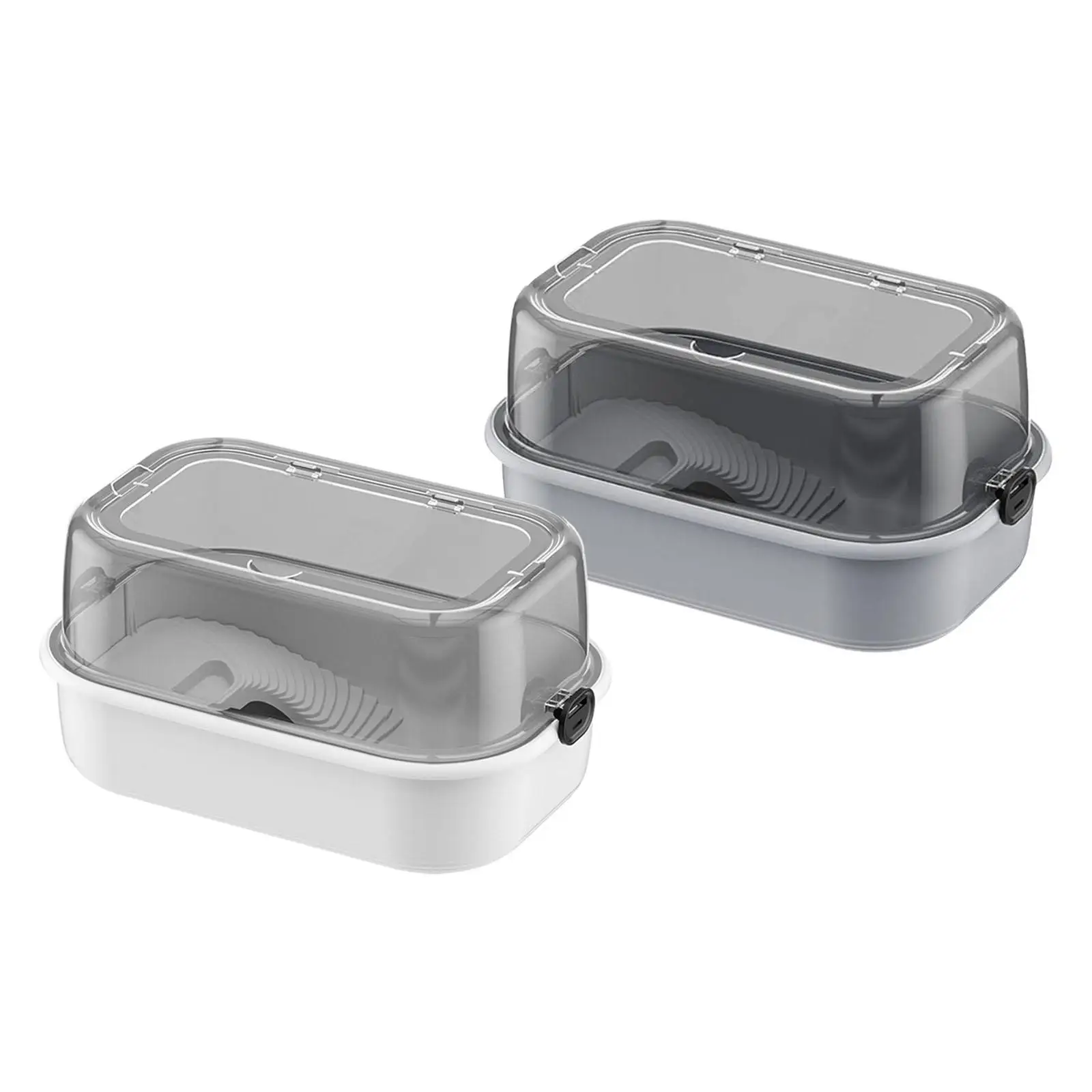 Acuario de tortuga con plataforma y área de natación, jaula de tortuga, tanque de cría de rana, cangrejo de Río, ermitaño - imagen 2