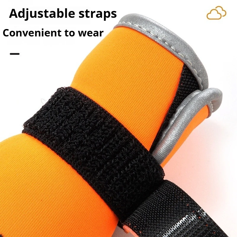 Zapatos para caminar al aire libre para perros, zapatos impermeables para perros pequeños, medianos y grandes, duraderos y transpirables, Labrador para correr y caminar, suministros para mascotas - imagen 3