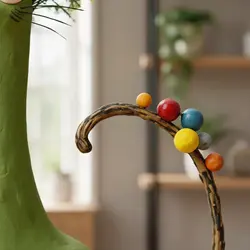 Macetero con forma de gato para decoración del hogar