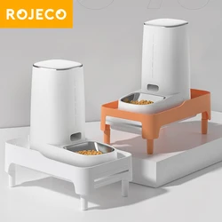 Posavasos elevado regulable para comedero automático – Perro y gato