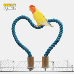 Palo de cuerda algodón para loros y periquitos – Juguete interactivo