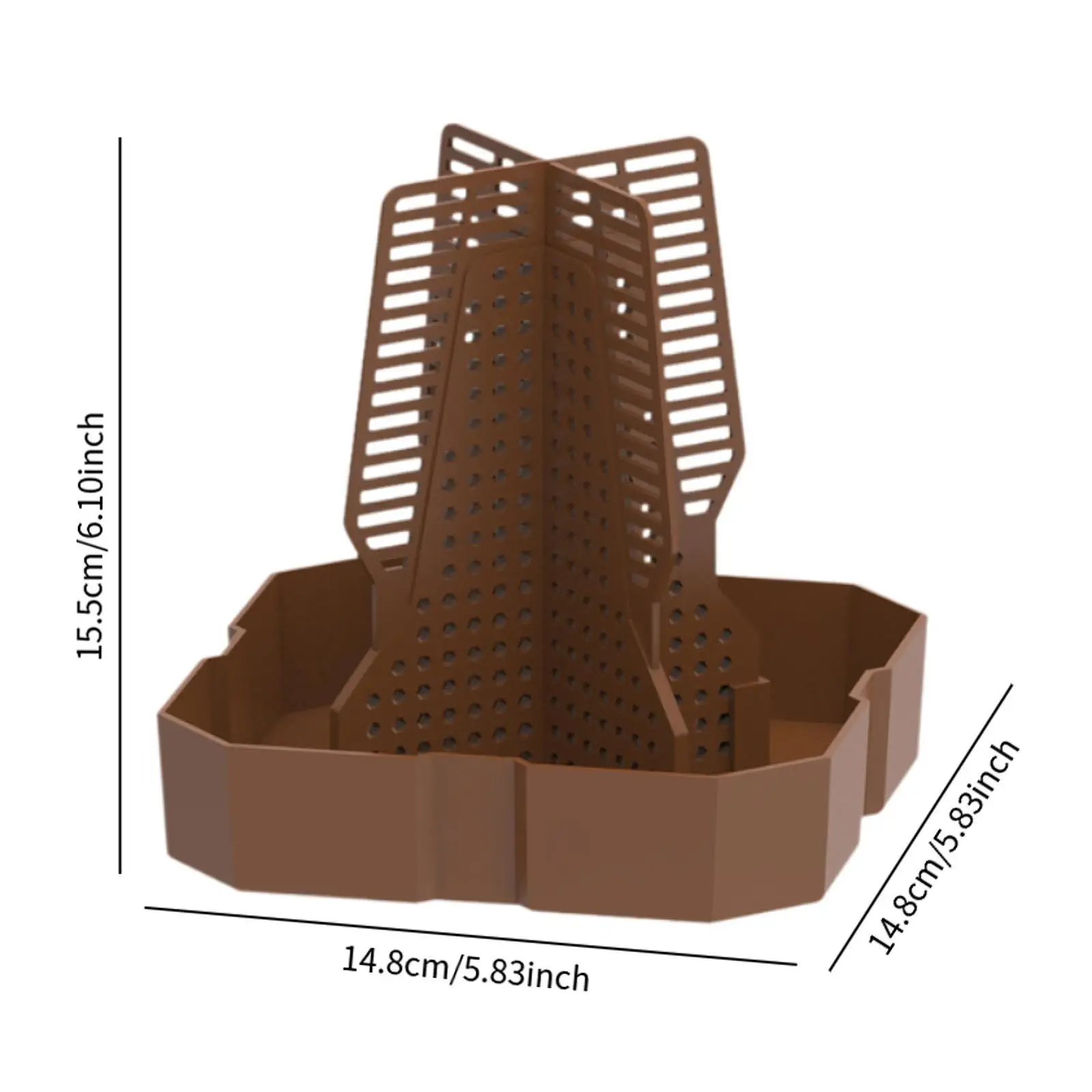 Bearded Dragon Feeder Chameleon Feeding Station for Frog Lizard Climbing Pet