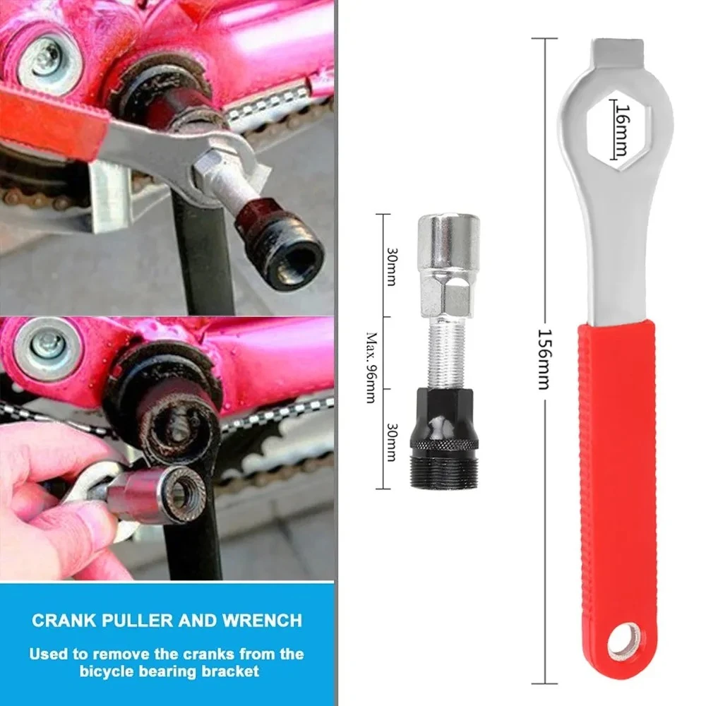 Extractor de pedalera para bicicleta, herramienta de reparación - imagen 5