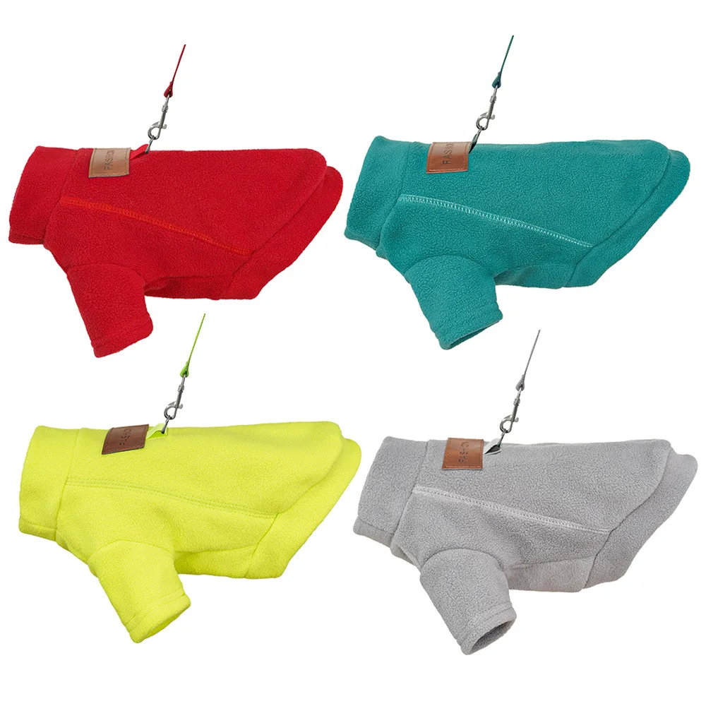 Ropa de otoño e invierno para perros y gatos de Año Nuevo, camisa con parte inferior de terciopelo, ropa exterior, suministros de ropa para perros y gatos - imagen 2