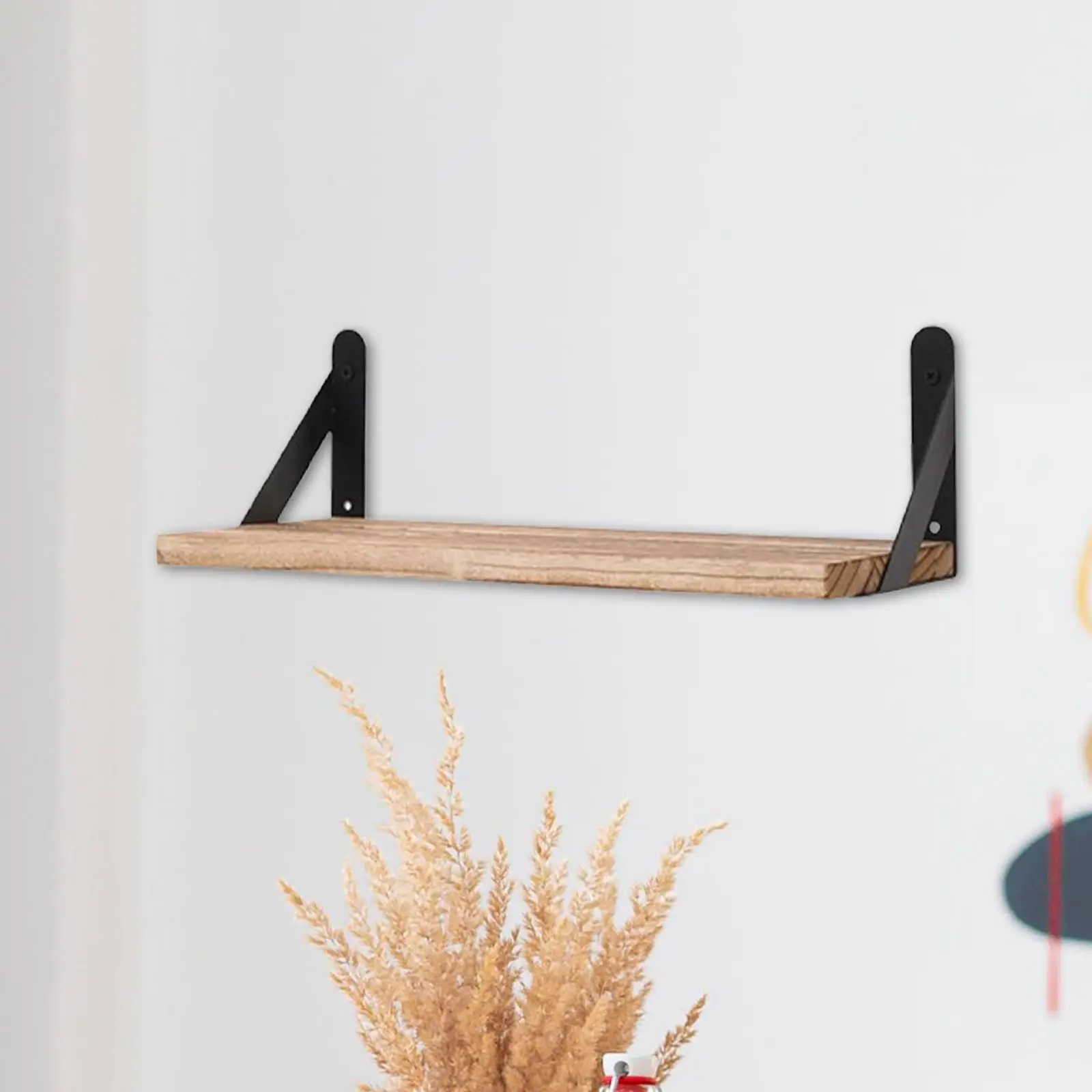 Hanging Bookshelf Office Home Furnishing Wooden Display Workshop Living Room Farmhouse Room Floating Shelf Wall Floating Shelf