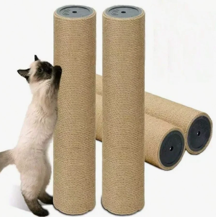 Postes de rascado repuesto para gatos: yute, cáñamo o cuerda henné