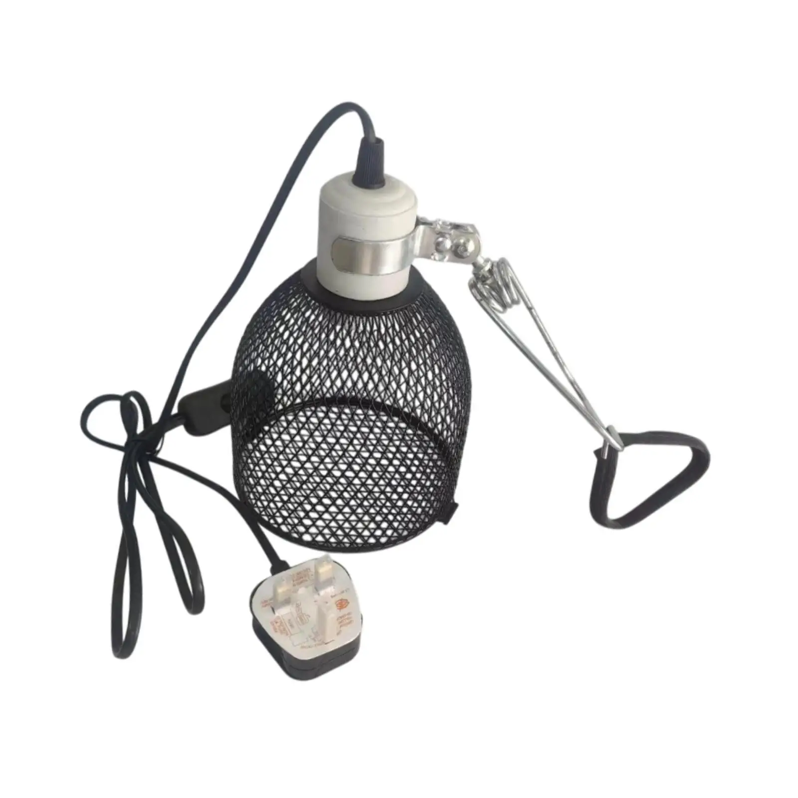 Reptile Heating Lamp Shade Anti Scald Heater Guard for Amphibians Snake Bird