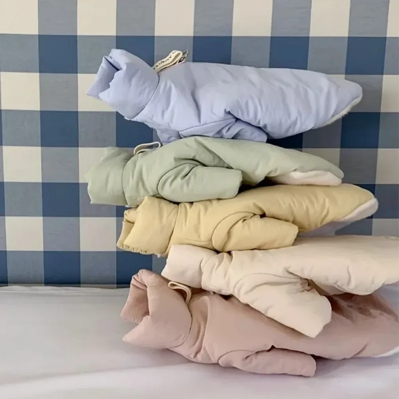 Suéter cálido para perros, moda de invierno, chaqueta para perros y gatos, ropa de diseño para perros, abrigo para cachorros, arnés, Chihuahua, caniche, Pomerania - imagen 3