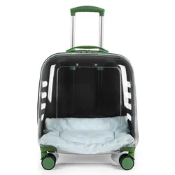 Bolsa de viaje con ruedas para gatos y perros – Transpirable