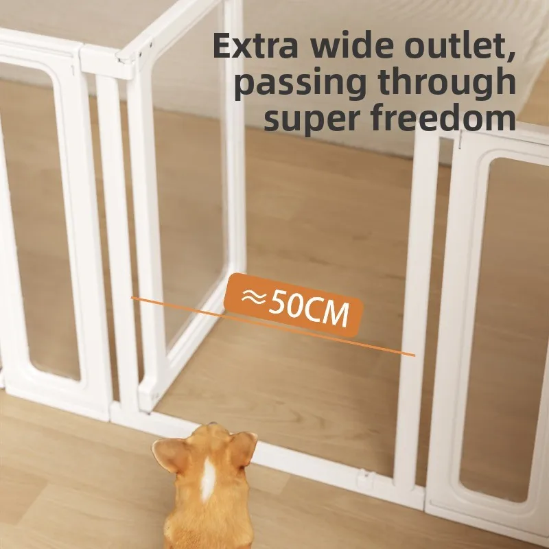 Valla de aislamiento para gabinete de mascotas, acrílico transparente, resistente a los arañazos, paneles de barandilla interior, barandillas protectoras, productos para mascotas, accesorios - imagen 3