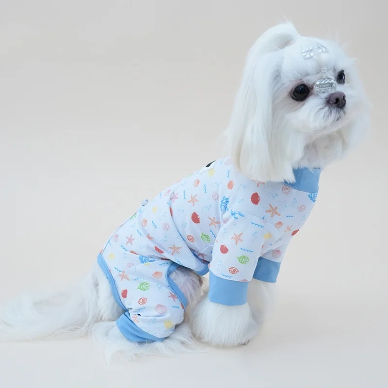 Pijama para perros pequeños y medianos de algodón suave - imagen 5