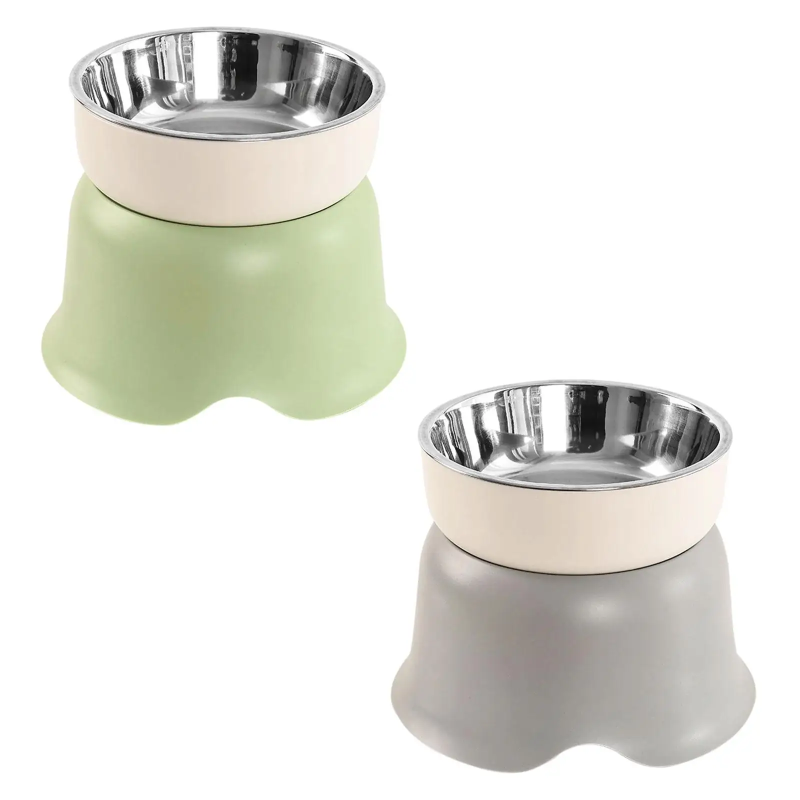 Raised Cat Bowl Pet Bowl Sturdy Dog Bowl,Detachable Stainless Steel Bowl,Cat Feeder,Cat Food Dish for Dog Pet Puppy Cats Raised Cat Bowl Pet Bowl Sturdy Dog Bowl,Detachable Stainless Steel Bowl,Cat Feeder,Cat Food Dish for Dog Pet Puppy Cats