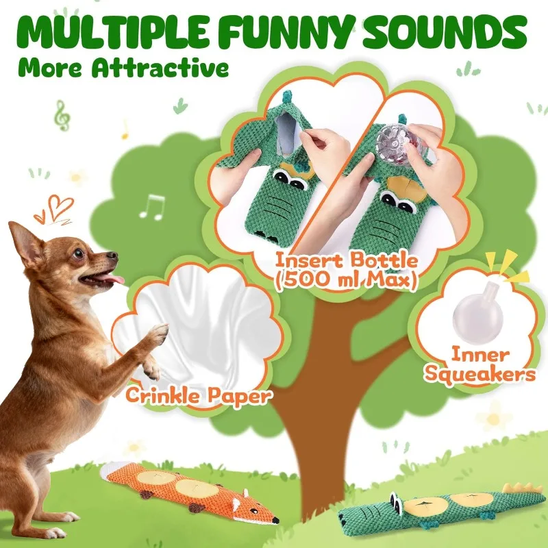Dispensador interactivo de comida para perros: juguete resistente
