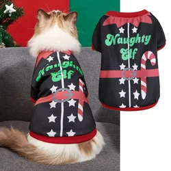 Chaleco navideño para gatos Sphynx y perros pequeños
