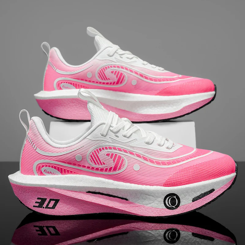 Zapatillas de deporte antideslizantes transpirables para hombres y mujeres: ligeras, con suela suave, cómodas e informales - imagen 5