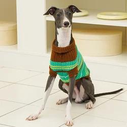 Camiseta para perros pequeños a rayas – Manga corta elástica