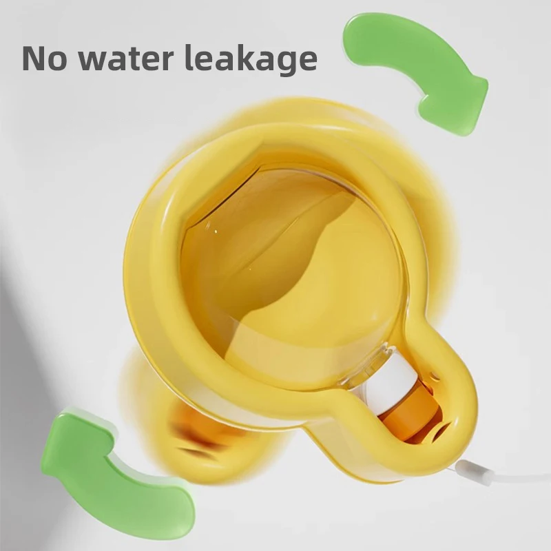 HOOPET-dispensador de agua para mascotas, botella de agua portátil para perros y gatos, cuenco plegable de viaje sellado para cachorros y gatos, suministros para mascotas al aire libre - imagen 4