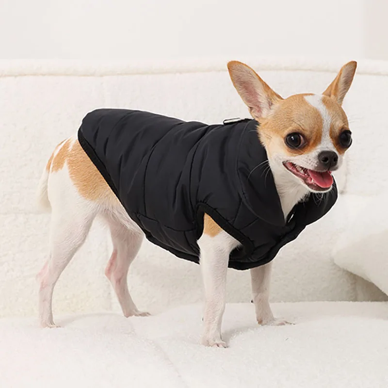 Chaleco térmico para perros pequeños – Abrigo de invierno sin mangas - imagen 4