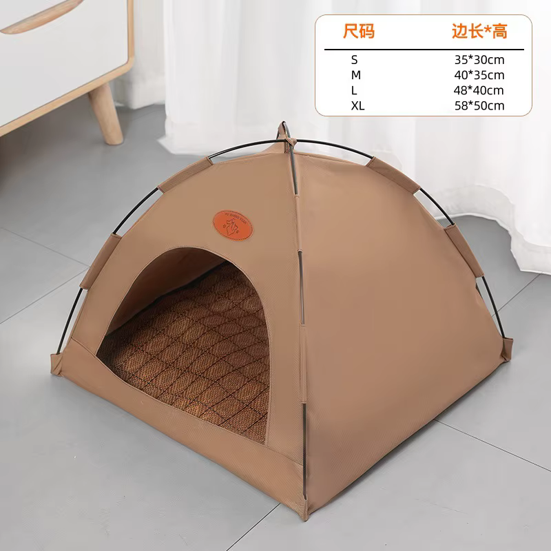 Casa plegable para mascotas: perros y gatos fresca y transpirable - imagen 2
