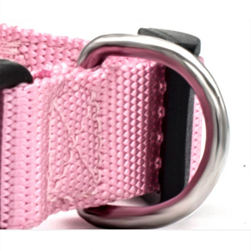 Collares ajustables para mascotas, Collar de nailon para cachorros y gatitos, banda para el cuello fuerte y duradera, adecuado para perros y gatos pequeños y medianos - imagen 5