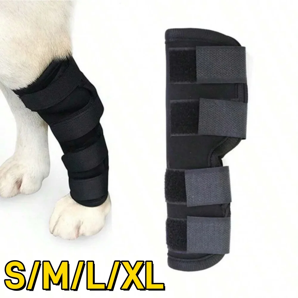 Protector de codo para perro, rodilleras para piernas, vendaje de recuperación para perros, antilamer heridas, recuperación postoperatoria, codera, correas fijas para piernas