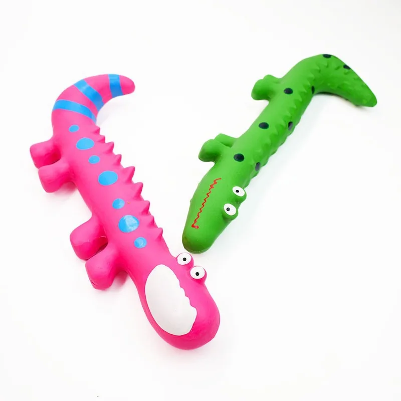 Juguete látex con forma de camaleón para perro resistente a mordidas - imagen 2