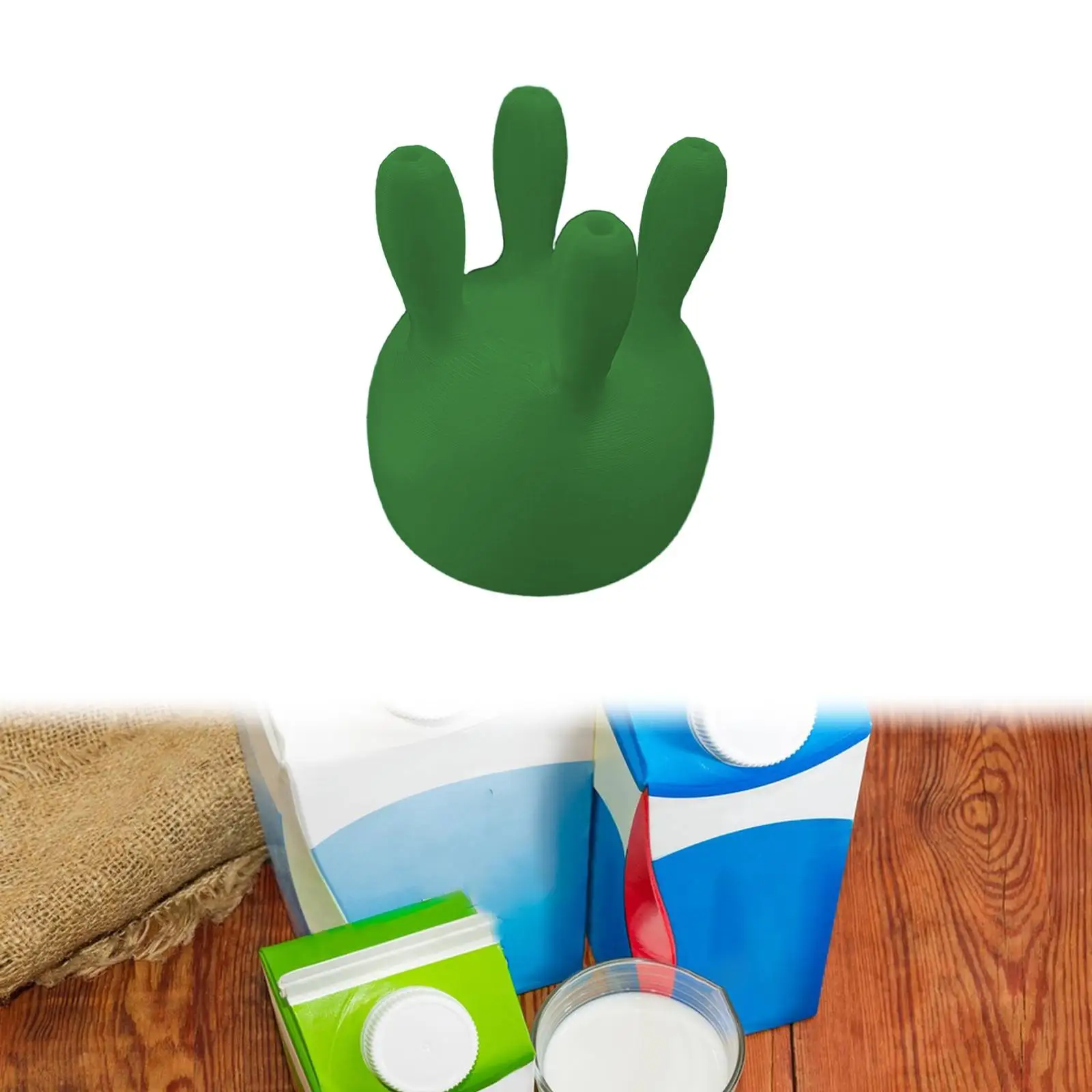 Cow Udder Milk Carton Cap Milk Jug Lid Kitchen Utilities Pouring Milk Bottle Cap Milking Pouring Cap for Kitchen Friends Kids