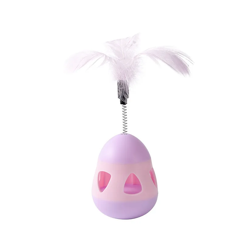Bola dispensadora giratoria: juguete interactivo para gatos - imagen 3