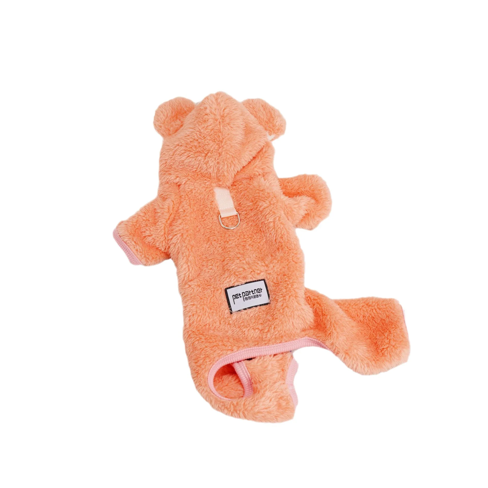 Mono de felpa para mascotas, pijama de cuatro patas, oso de peluche, ropa para perros pequeños, ropa para cachorros, Otoño e Invierno - imagen 5