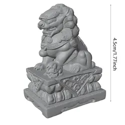 Figura de resina sin colorear para juegos de mesa gatos y perros