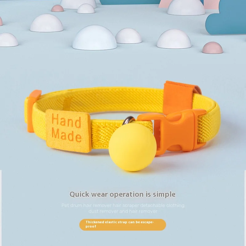 Collar reflectante ajustable para gatos, collar de verano para mascotas con hebilla de seguridad, elegante accesorio Bandana para gatitos y gatos - imagen 2