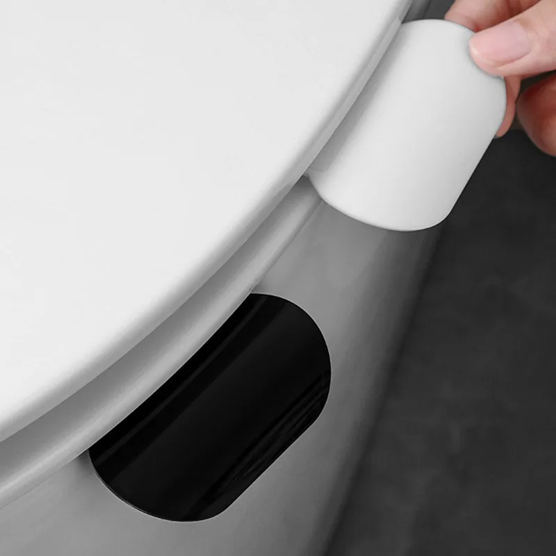 Elevador de asiento para inodoro con mango autoadhesivo sin contacto - imagen 3