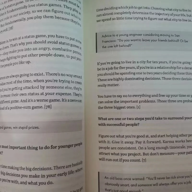 El Almanaque de Ravikant Naval de Eric Jorgenson Una guía para la riqueza y la felicidad Libro en inglés de bolsillo - imagen 5