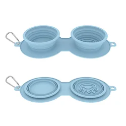 Cuenco plegable para perros: agua y comida portátil para viajes