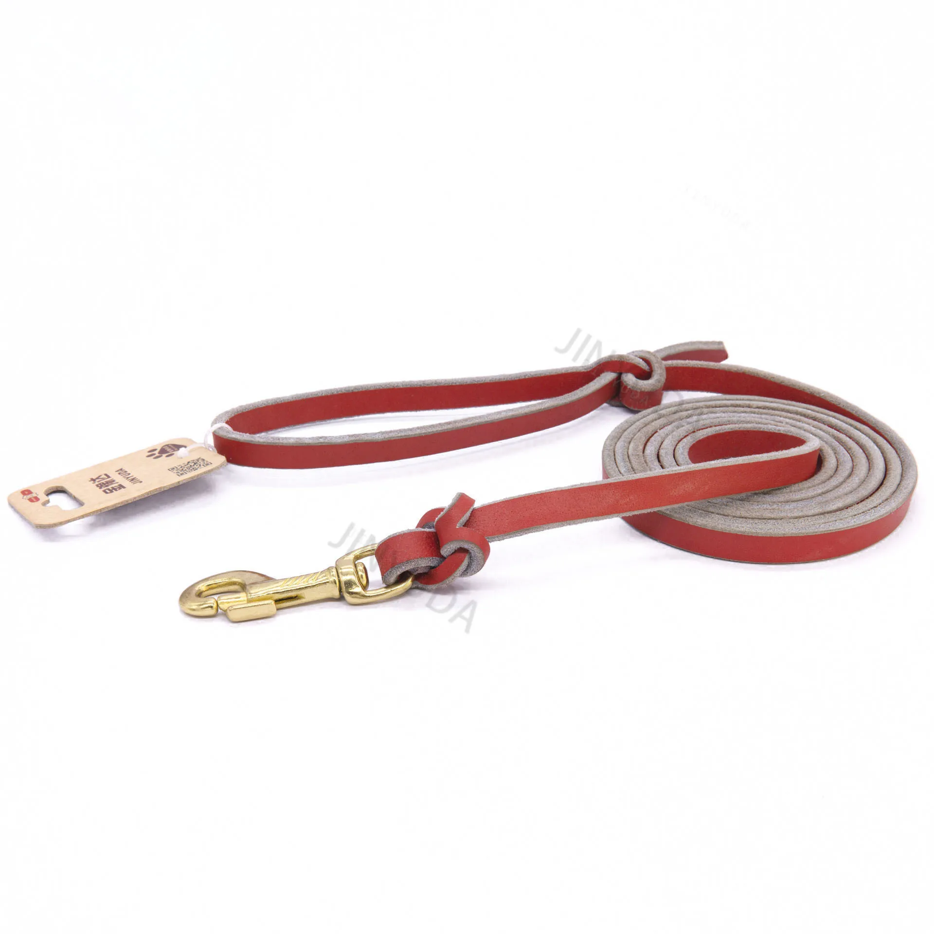 Correa para perro de cuero genuino Extra gruesa de 5,0-5,5mm, correa trenzada hecha a mano para perro, correa para caminar y entrenar al aire libre resistente