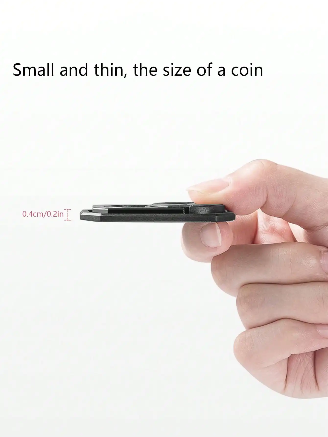 Soporte para teléfono con anillo magnético 360 ° Soporte giratorio para coche, soporte Universal para dedos para teléfonos inteligentes, 1 unidad