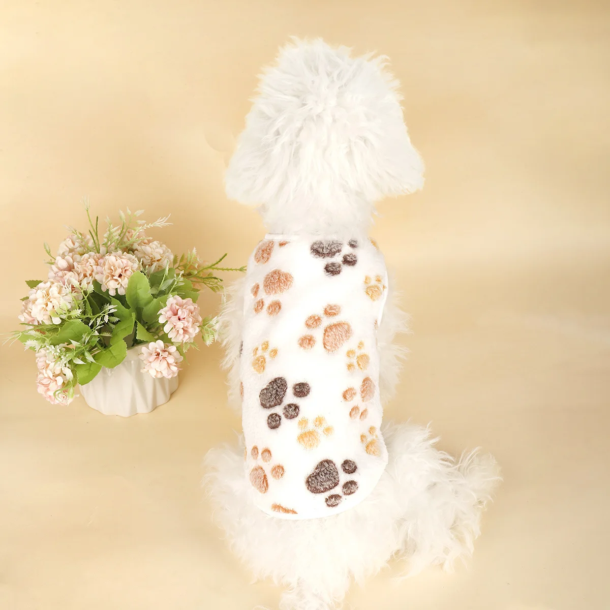 Acogedor chaleco de peluche para perros: suéter suave y cálido para mascotas para razas pequeñas a medianas, perfecto para uso en interiores/exteriores en otoño e invierno - imagen 2