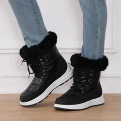 Botas nieve invierno mujer felpa – Cálidas e impermeables