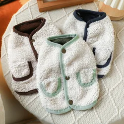 Chaleco liso de lana para Bulldog Francés y gato – Ropa invierno