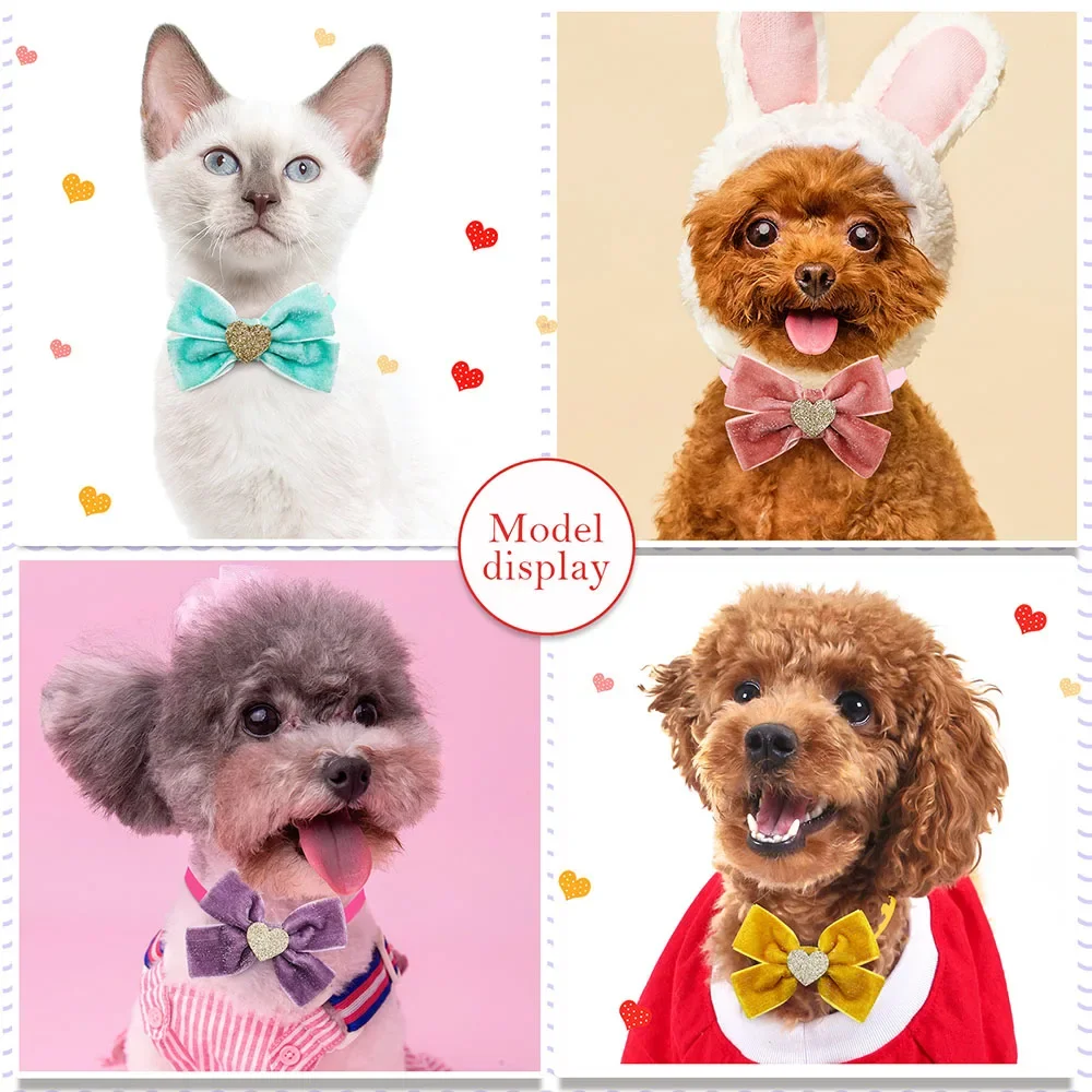 Corbatas de lazo adorables para perro y gato - imagen 2