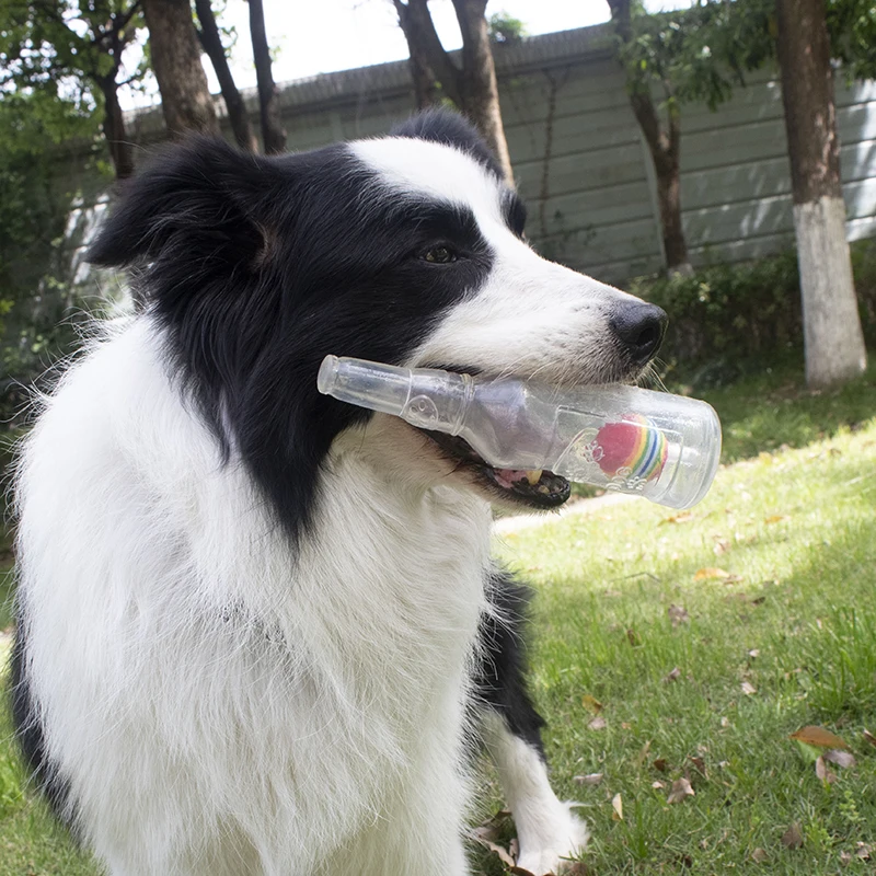Nuevo juguete para masticar para perros, pelota de tenis suave TPR resistente a mordeduras, juguete para moler dientes de cachorro, juguetes interactivos para masticar perros - imagen 5