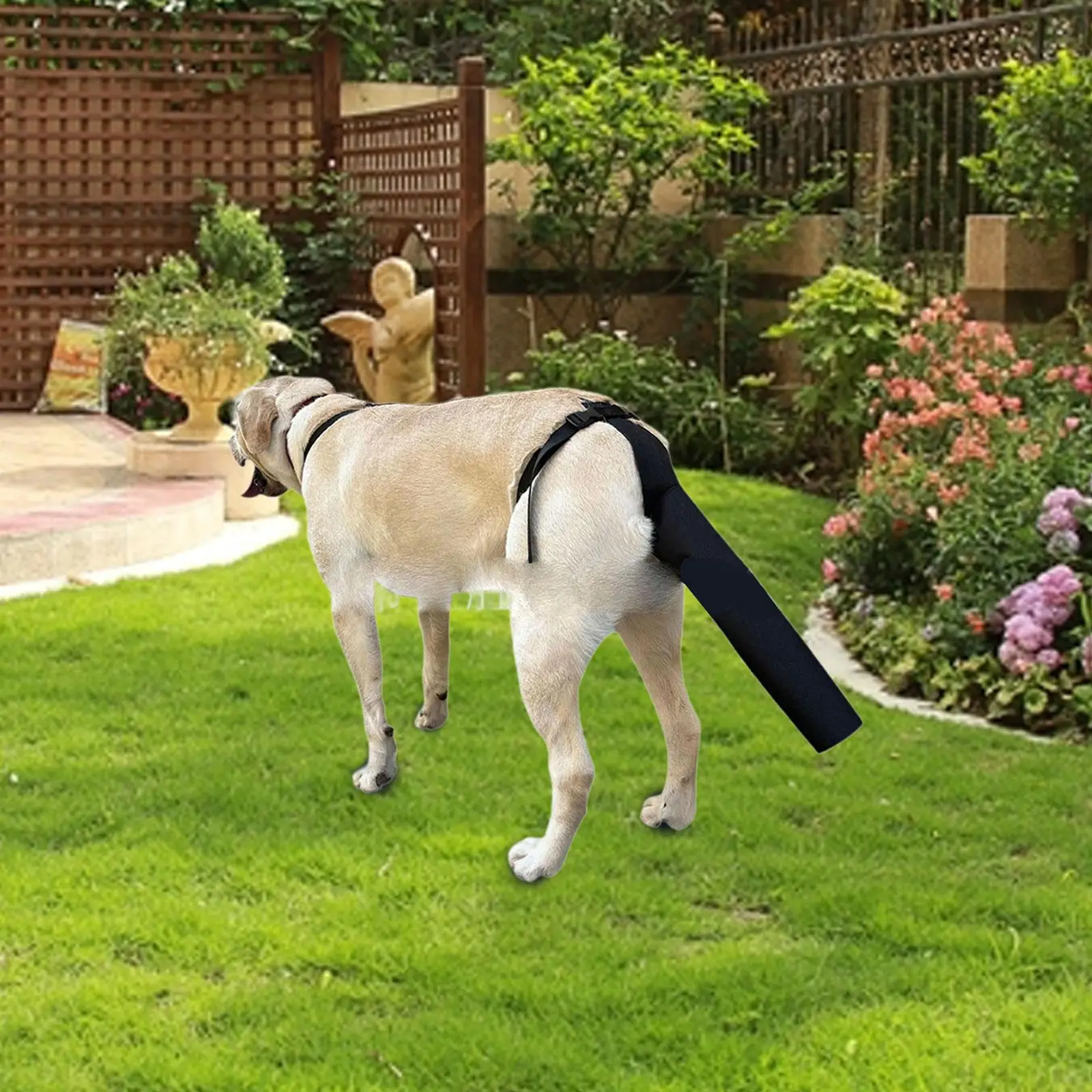 Dog Tail Sleeve Licking Dog Ends Protector Dog Supply Oxford Cloth Tail End Bag Pet Dog Tail Protector for Outdoor Activities