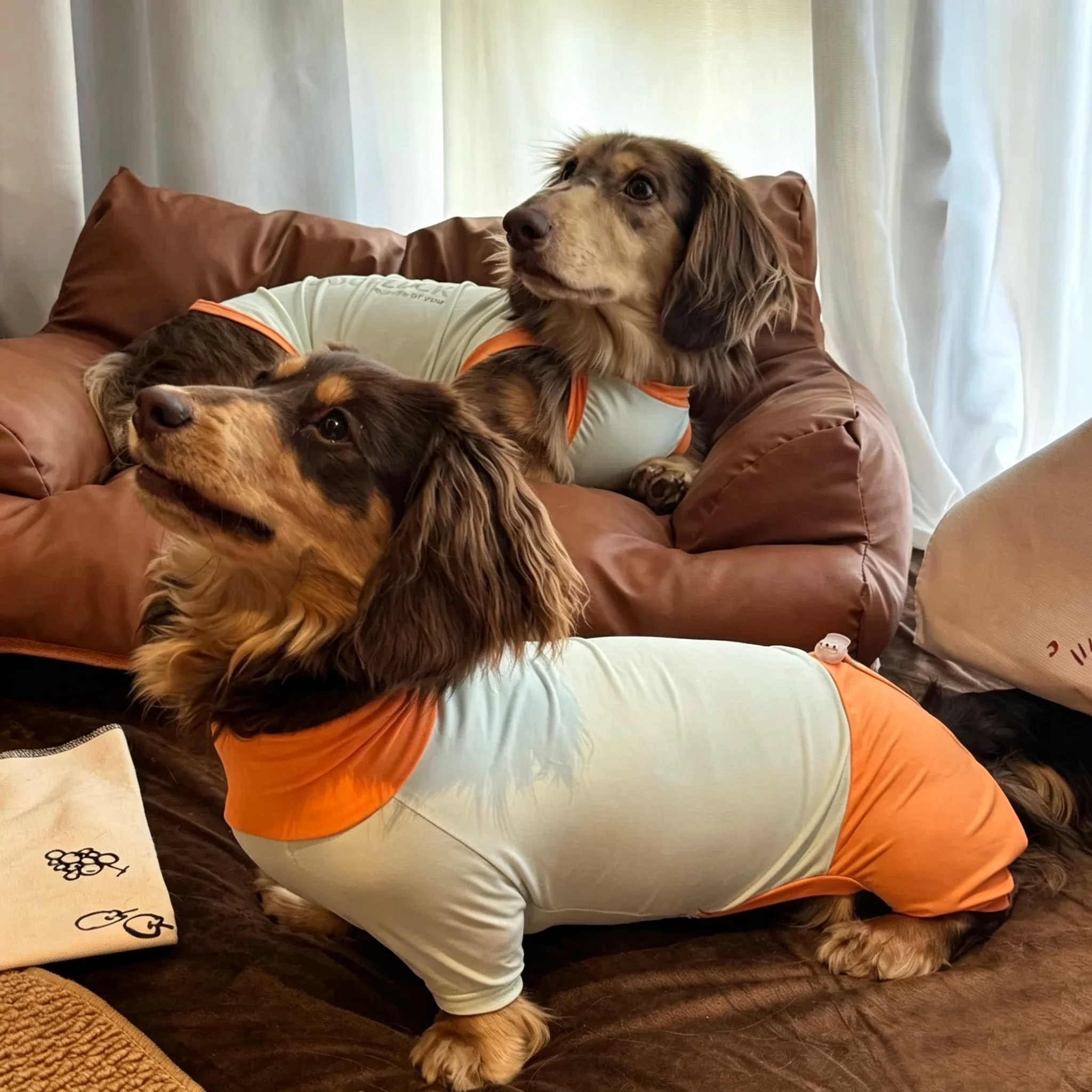 Camiseta refrescante verano para Dachshund – Resistente insectos y transpirable - imagen 2