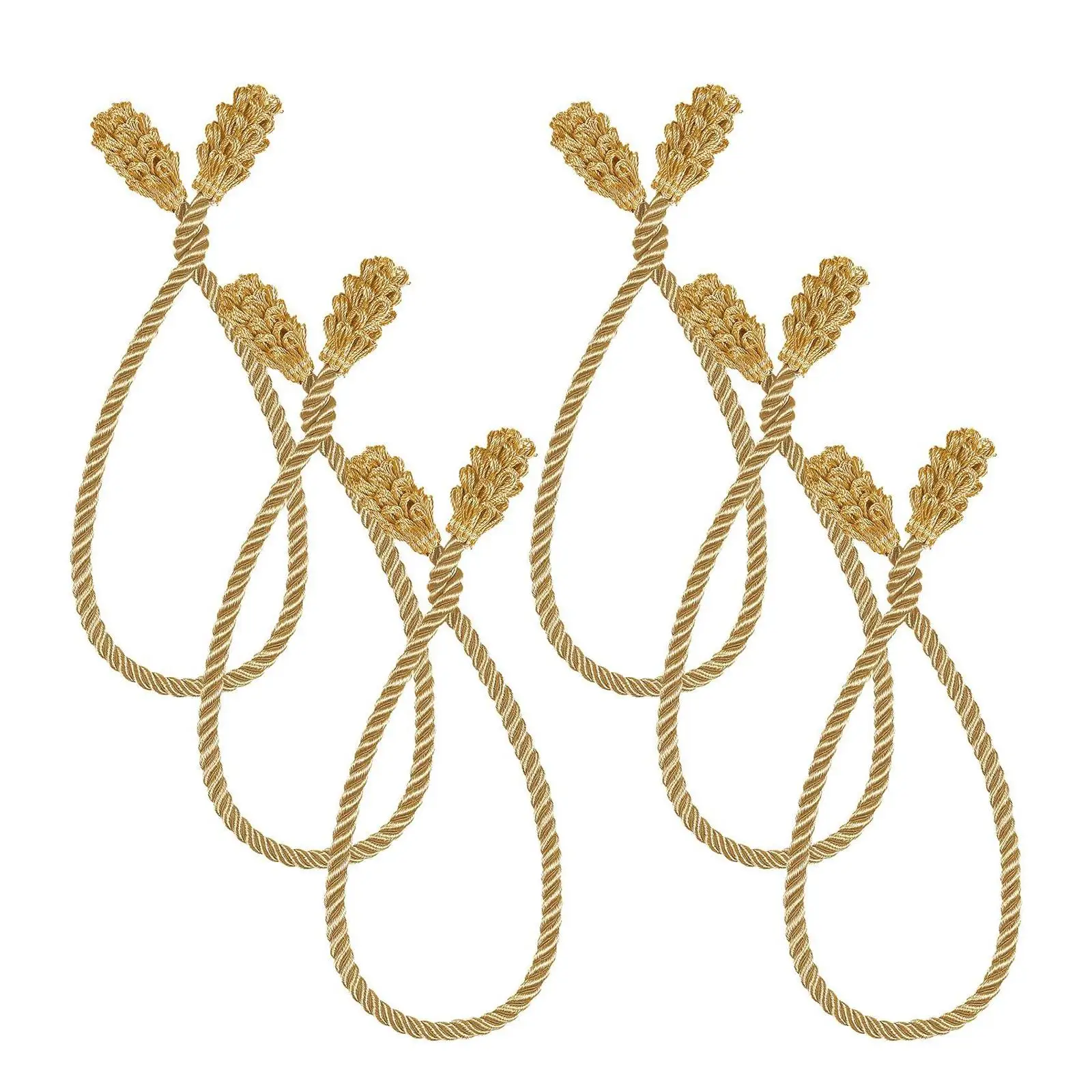 6 Pieces Garland Ties Ornaments Attachments Easy to Use Durability Christmas Garland Twist Ties for Wreaths Stairway Railing