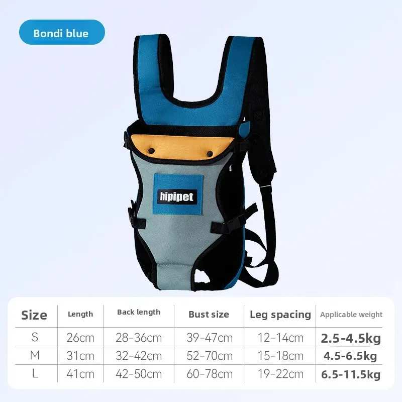 Nuevas bolsas para mascotas en el pecho, mochila para perros, bolsa de transporte para perros pequeños y medianos, bolsa para gatos, productos para mascotas