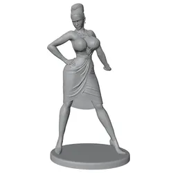 Figura miniatura de gato – Kit para montar y pintar en resina