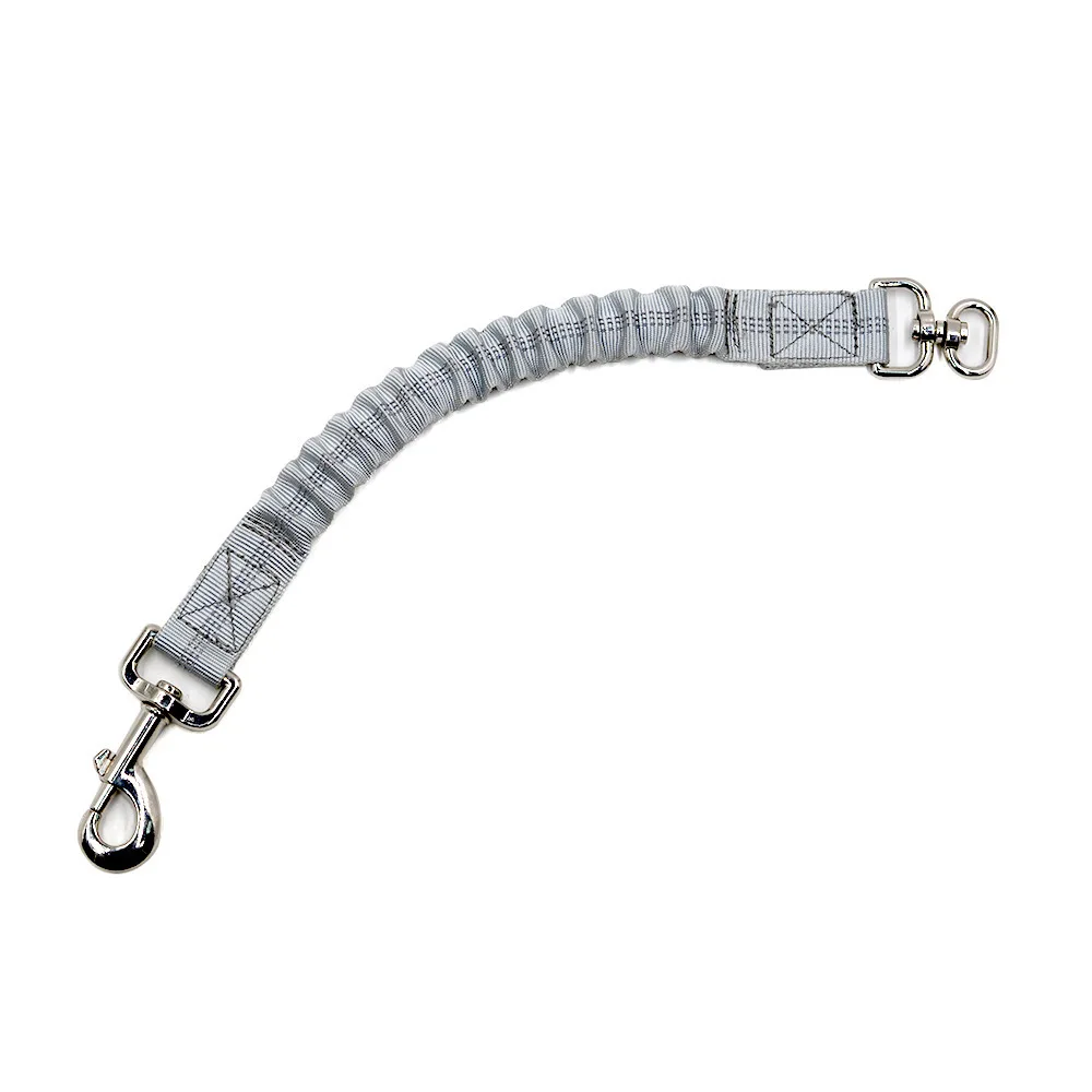 Correa para perro, cuerda extensible, amortiguador de fuerza de tracción, arnés de nailon elástico de 37-60cm de ancho, 2,5 cm de ancho, adecuado para perros medianos y grandes - imagen 2