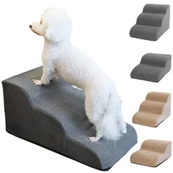 Rampa antideslizante 2 en 1 para perros y gatos – Sube a la cama