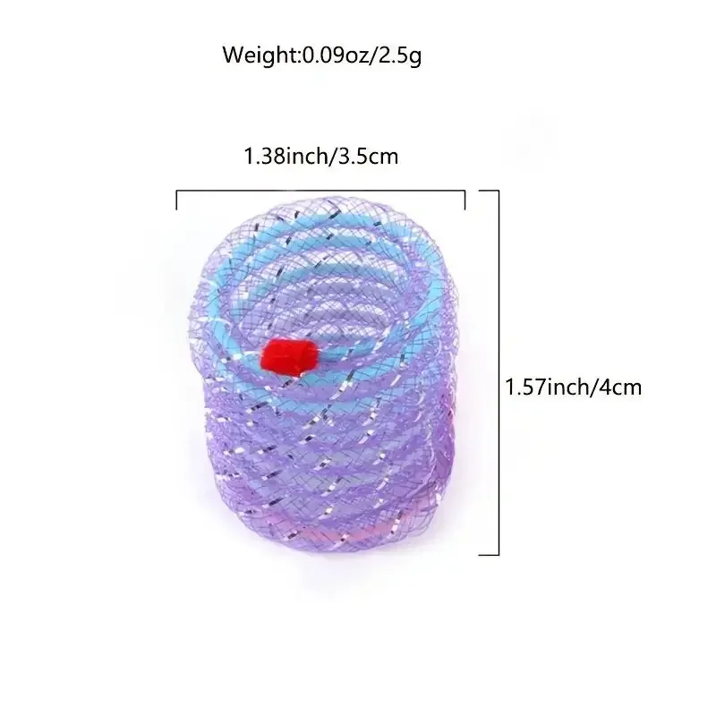 Resortes en espiral portátiles para gatos – Juguete interactivo para gatitos - imagen 2